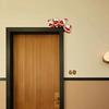 New Christmas Door Frame Wooden Decoration Elderly And Elk Handmade Crafts Personalized Holiday Home Decoration Accessories