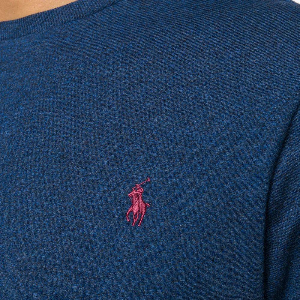 Polo Ralph Lauren Pony Logo Embroidered Crew Neck Long Sleeve Pullover T-Shirt Men tops 710671468-029