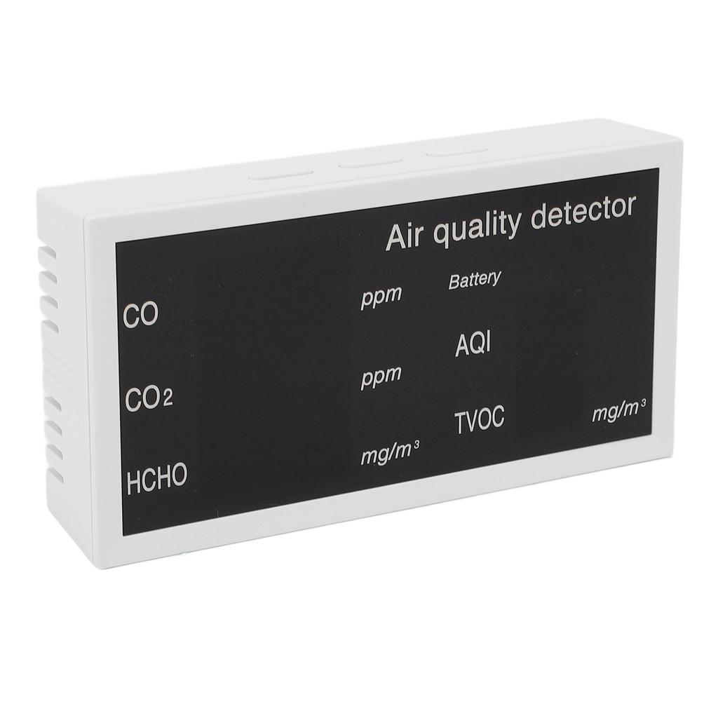 Air Quality Detector Portable High Accuracy Real Time Display Multifunctional Air Quality Tester