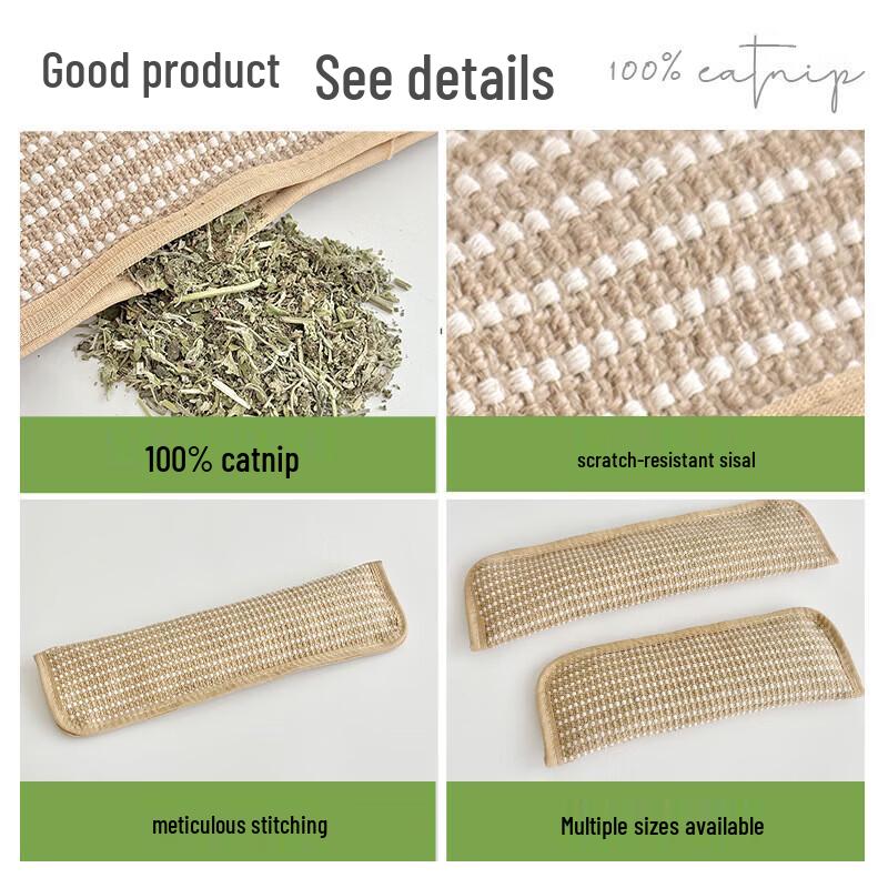 Sisal Catnip Pillow Cat Scratcher