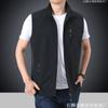 Spring and Autumn New Vest Men's Youth Large Size Vest Thin Fishing Casual Vest Men's Jacket Vest Tide