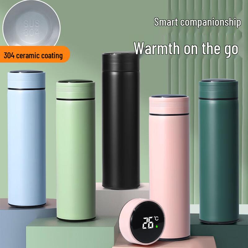 Умная термокружка из нержавеющей стали 304 с керамическим покрытием