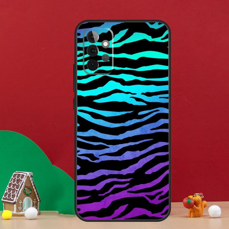 Zebra Skin Print Case For Samsung Galaxy A17 A06 A16 A56 A36 A54 A34 A14 A52 A32 A13 A23 A33 A53 A15 A35 A55