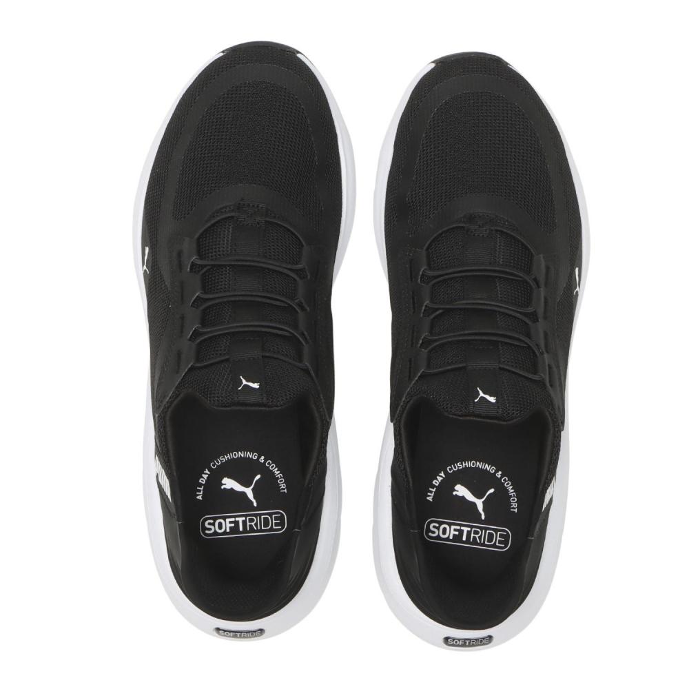 Puma Soft Ride Flex Race Ease In 311996 01 Bk Wh