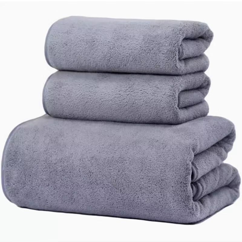 STARCHANGE Cotton Coral Fleece Absorbent Towel