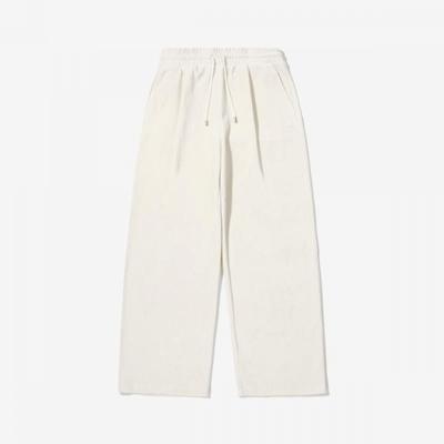 Velour One Pleat Pants