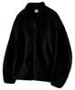 Untapped Studio Soft Basic Fur Fleece Zip-Up Jacket 3 Colors