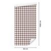 Wallpaper Fabric Pattern Red, Light Gray and White 50x1000