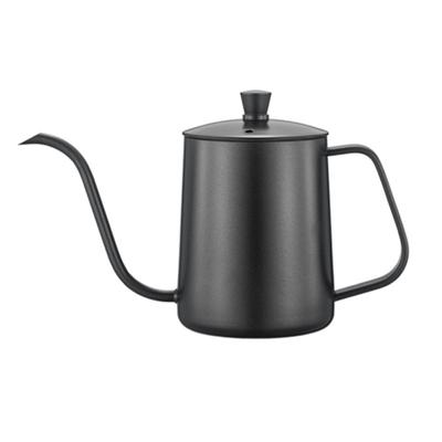 Bollitore Pour Over a Bocca Sottile Anti Scottatura Acciaio Inossidabile Beccuccio Lungo a Collo di Cigno Pentola Caffettiera