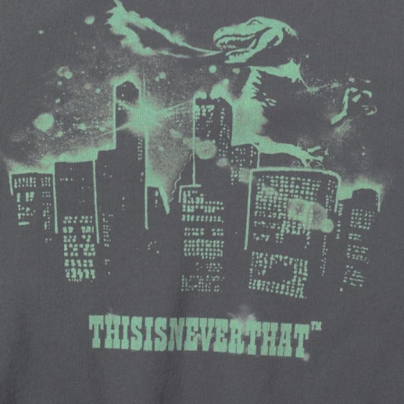 Thisisneverthat Nightmare Crewneck Dark Grey