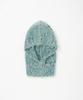PLAC WOMEN Fuzzy Plack Logo Balaclava Sky Blue