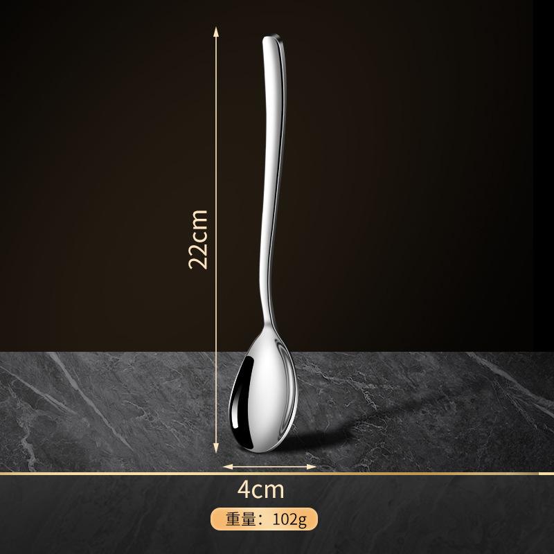 Moonlight series 666 Western food knives, forks, spoons, stainless steel French steak set supplies