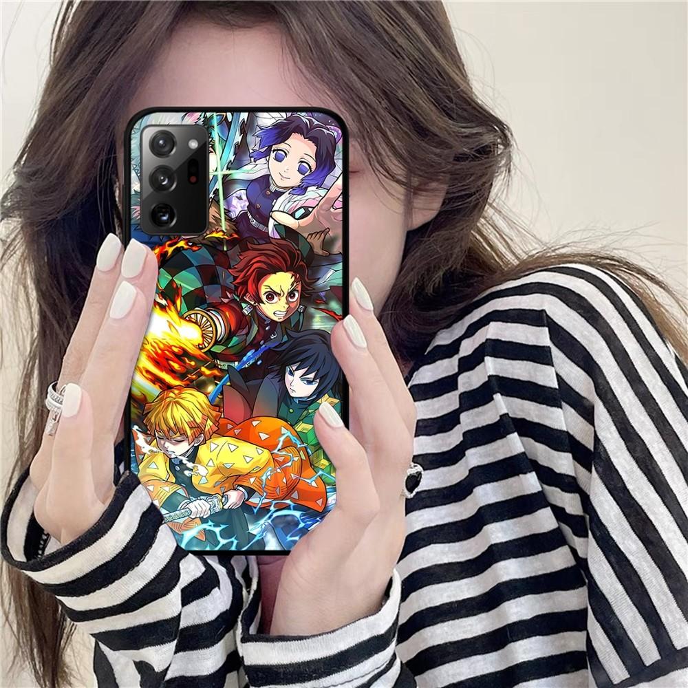 Demon Slayer Phone Case For Samsung Note 8 9 10 20 Pro Plus Lite M 10 11 20 30 21 31 51 A 21 22 42 02 03