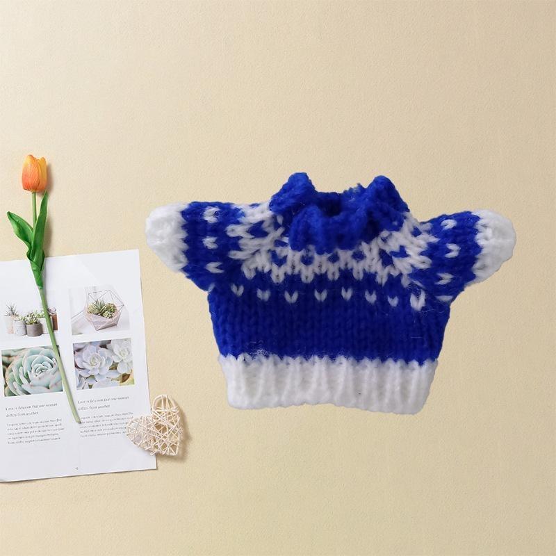 10Cm Baby Clothes Dog Clothes Replacement Sweater Doll Doll Accessories Cotton Doll Clothes