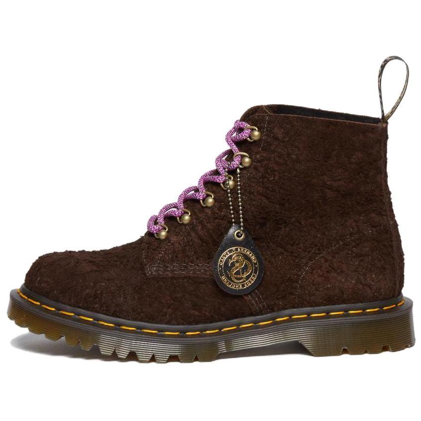 Dr. Martens Round Toe Casual Short Boots Unisex boots Dark-Brown 30946201