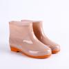 Short Tube Four Seasons Fashion Rain Shoes Women's Outer Wear Adult Rainproof Low Tube Work Car Wash Women's Rain Boots