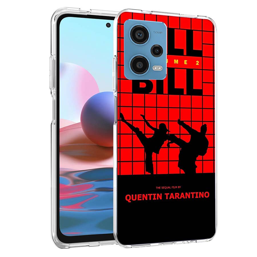 Kill Bill Handyhülle Für Redmi Note 13 12 14 15 Pro Plus 13R 11 11T 11E 11S 10 Pro 10S 9 9S Hülle Handy Klar TPU Capa Cases Shoc