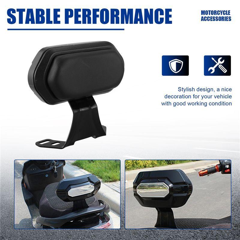 AA92-1 Pcs Motorcycle Luggage Rack Bar Rear Passenger Backrest Cushion Pad For Honda For Motorcycle Accesso