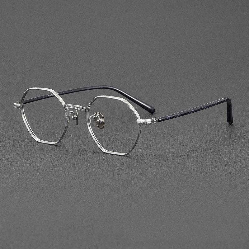 Fashion Men s Eyeglasses Frames Pure Titanium Glasses Frame for Men Women Optical Prescription Myopia Eye Glasses