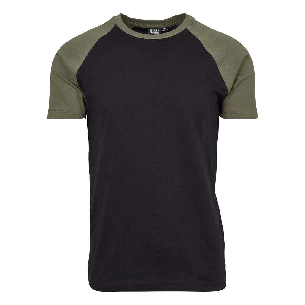Urban Classics Heren Contrast Raglan T-shirt