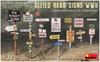 MiniArt Scale World War II Allied Road European Theater of Operations Plastic Model Kit MA35608 1/35 Signs,
