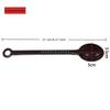10Pcs Baking Tools 10g Measuring Spoon 10Pcs Non-slip Long Handle Coffee/Black Coffee Scoop Plastic Hangable Sugar Scoop Kitchen