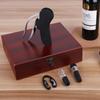 Premium Aluminum Wine Opener Set With Gift Box Portable Corkscrew Business Corporate Gifting