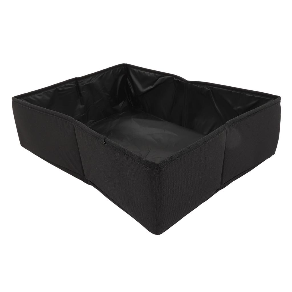 Collapsible Cat Litter Box Oxford Cloth Waterproof Portable Foldable Cat Litter Box for Home Outdoor Camping Travel