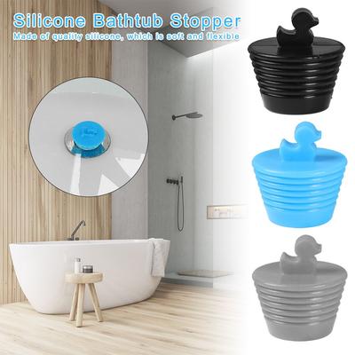 Universal Kitchen Bathroom Bathtub Drain Plugs Tub Shower Silicone Bathtub Stoppers