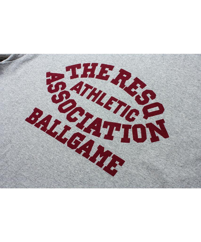 Deoleseukyu Ballgame Graphic Tee [Melange Grey]
