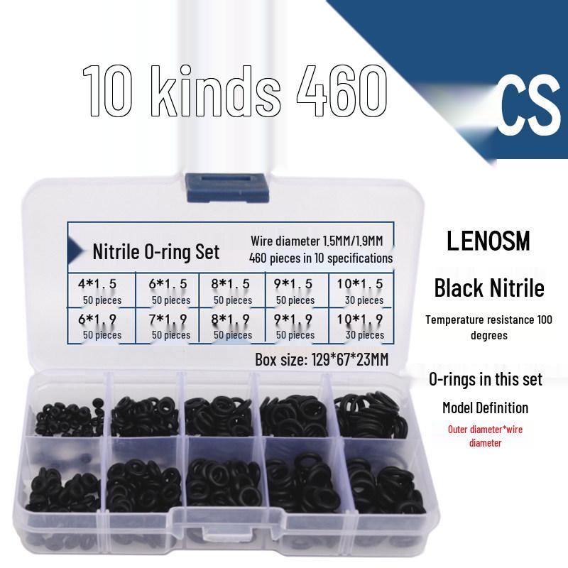 High-Pressure NBR Nitrile Rubber O-Ring Seal - Wear & Oil Resistant