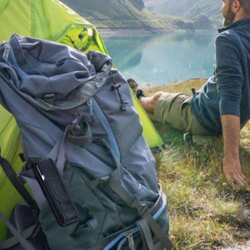 Flashlight Pouch, Flashlight Case, Flashlight Holster with Battery Pocket and Coiled Cord, Durable Nylon Waist Belt Mount, Flashlight Holster | Flashl