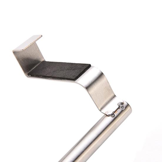 Hanger Punch-free Multifunctional Stainless Steel Towel Over Holder Scarf Hanger for Bathroom