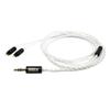 NOBUNAGA Labs Entry-level IRIS 4-core OFC Silver-plated Cable [3.5mm Stereo Mini Plug/custom IEM 2-pin] NLE-RIS