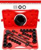 26-Piece Heavy Duty Metric & Imperial Impact Socket & Hex Wrench Set
