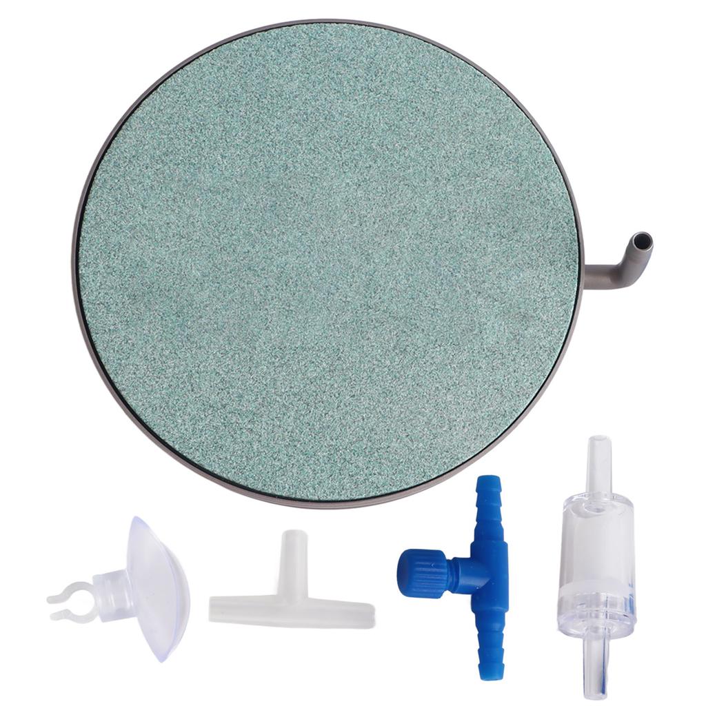 Air Bubble Disc Professional Stainless Steel Oxygenation Aquarium Bubble Stone for Aquarium Fish Tank 38mm 38mm 1.50in