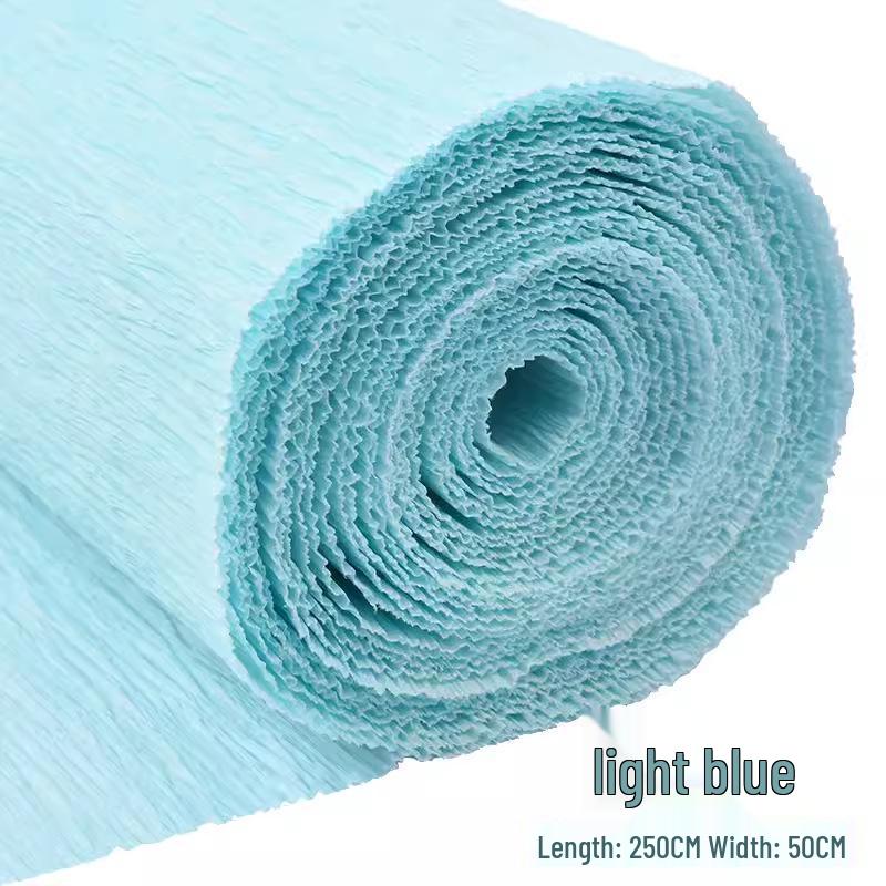 Farbige Krepppapier-Packung für Bastelarbeiten im Kindergarten & Florale Kunst