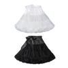 A-line Petticoat Crinoline Slips Wedding Accessories Short Fluffy Tutu Skirt 50s Vintage Puffy Underskirt 15.8in
