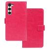 For Samsung Galaxy S24 Crazy Horse Texture Leather Case Wallet Phone Cover