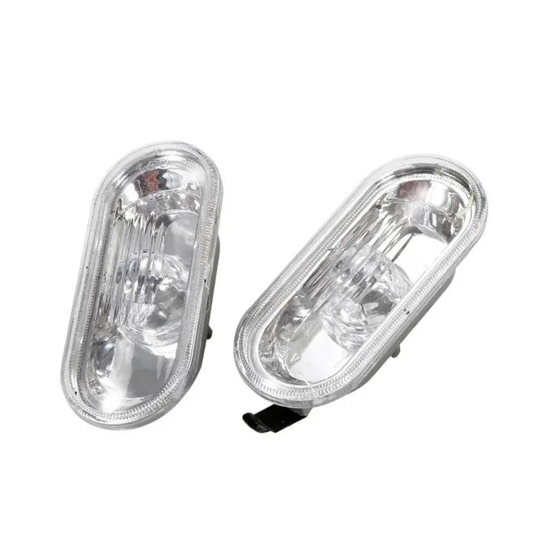 1Pcs/2Pcs Car Side Marker Turn Signal Warning Light Black Lamp Cover for MK4 Golf Jetta Bora,B5/B5.5 Passat,Beetle