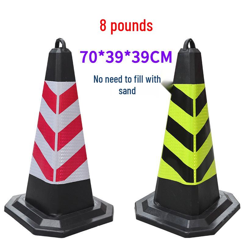 PVC Traffic Cone: 'No Parking' Barrier for Special Parking Spaces and Anti-Collision Vehicle Blocking