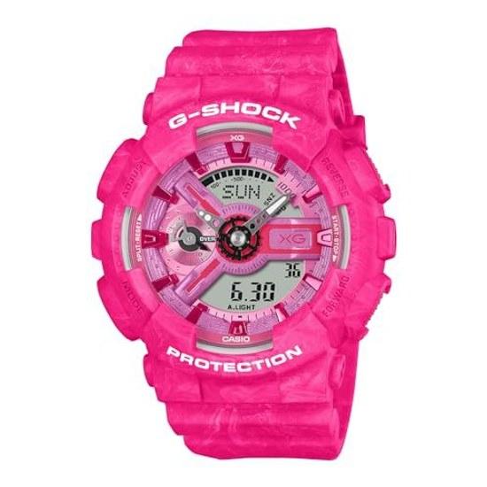 Casio wristwatch G-Shock domestic genuine product XG collaboration model environmentally friendly materials adopted GMA-S110XG-4AJR ladies pink