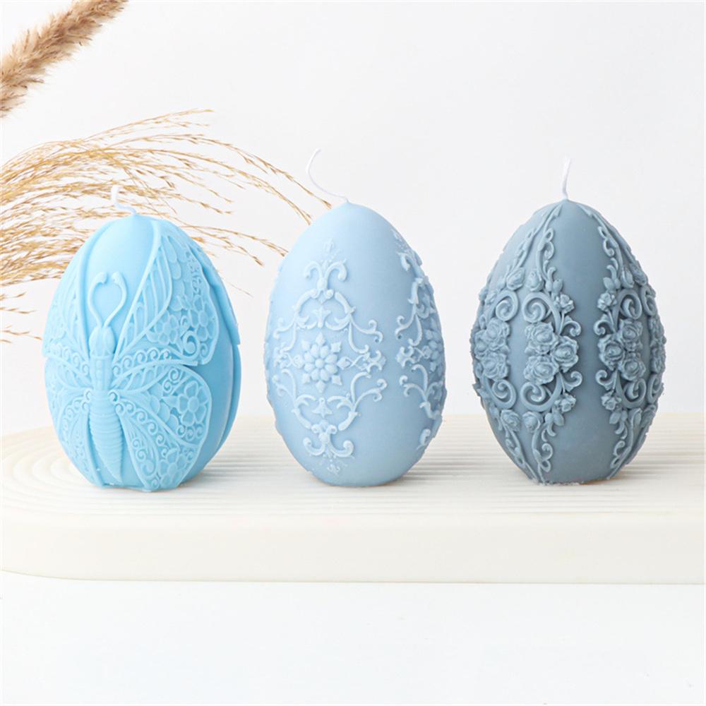 Embossed Floral Mold Holiday Decor Rose Tulip Mold Easter Egg Mold Rose Tulip For Easter Festivities Baking Enthusiasts DIY