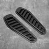 Car Air Flow Intake Hood Side Vent Decorative Cover UniversalBlack