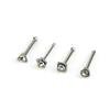 14 sztuk/zestaw Unisex C/O Kształt Rhinestone Stal nierdzewna Nose Stud Piercing Biżuteria