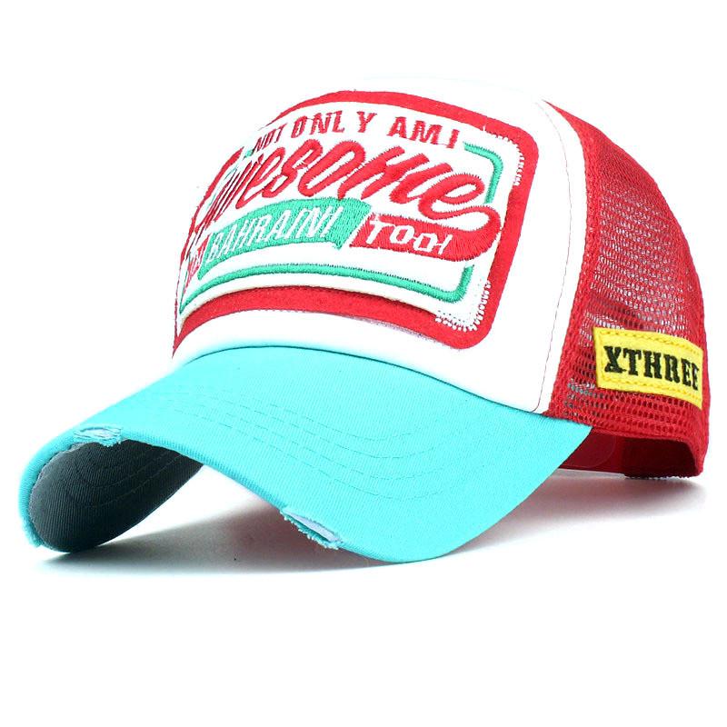 Buy Women Embroidered Flower Denim Cap 