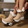 Fashion 2026New Winter Womes Boots Fashion Suede Casual Boot Thickened Plush Warm Snow Boots for Women Wedge Platform Boots Botas Mujer