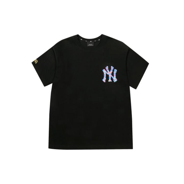 New MLB New York Yankees T Shirts Unisex Black 31TSN2131-50L