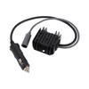3.5A Satellite Car Power Adapter Step Up Converter Power Cable with Cigar Lighter Plug for RV Boat Trailer 16 AWG Cable