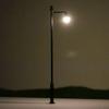 New Post Street 1:87 3.54" 5pcs LED Lamp Lights Railway Scale Warm White 90mm AC/DC Building Lampposts Models